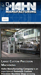 Mobile Screenshot of hahnmfg.com